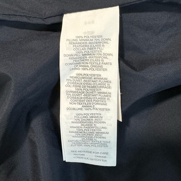 J. Crew Excursion down puffer vest - Picture 3 of 4